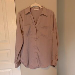 Maurices Taupe Blouse